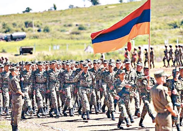 亞美尼亞將獲法國提供武器。