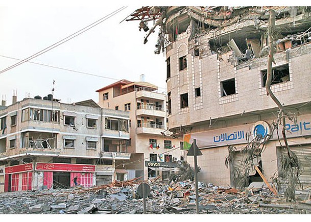 加薩地帶持續遭以色列猛烈空襲。（Getty Images圖片）