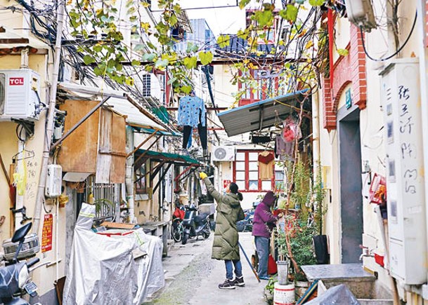 上海啟動城中村改造。（中新社圖片）