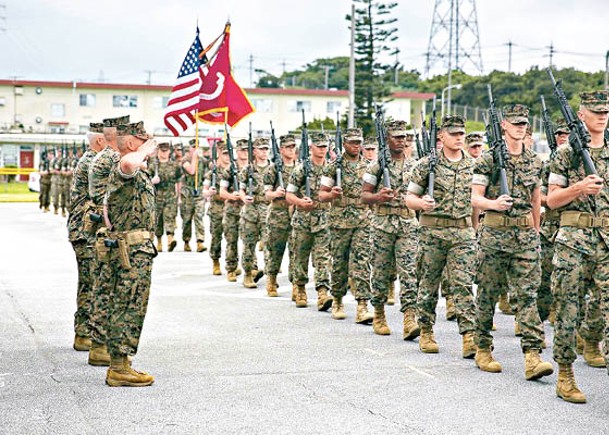 沖繩美軍建瀕海作戰團制華