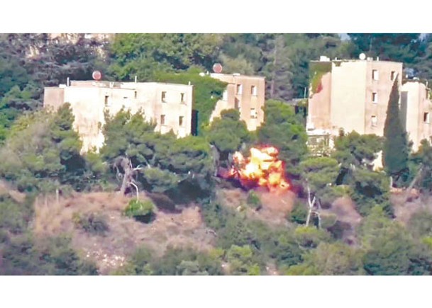 以色列國防軍與真主黨持續在以黎邊境交火。