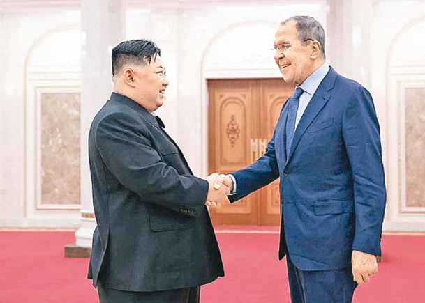 俄外長訪北韓  與金正恩會面