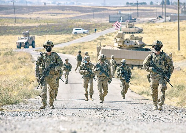 美國駐敍利亞部隊成為攻擊目標。