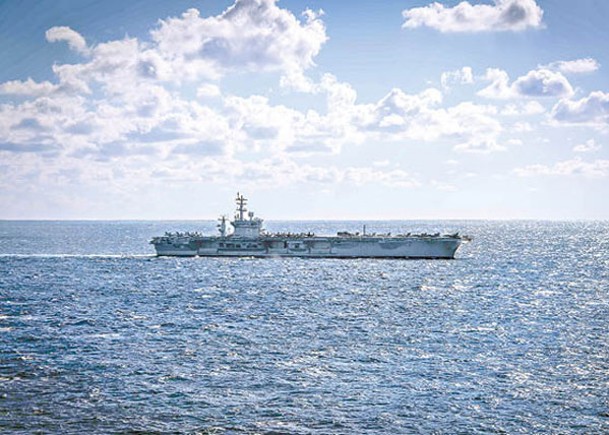 艾森豪威爾號入地中海  美在該區部署兩航母打擊群
