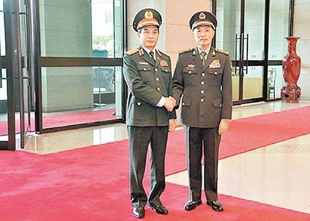 中越軍官會晤  冀加強戰略溝通