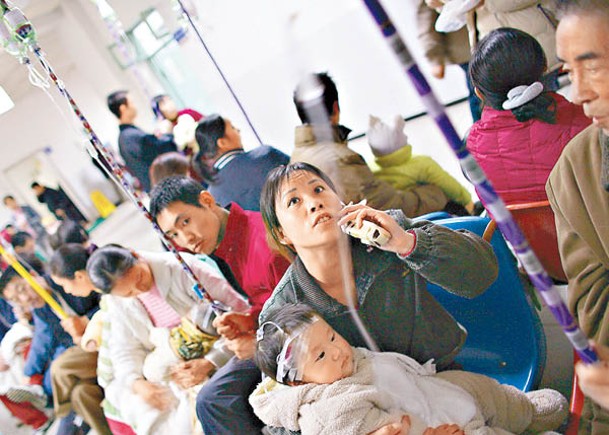 北京爆發嚴重支原體肺炎。