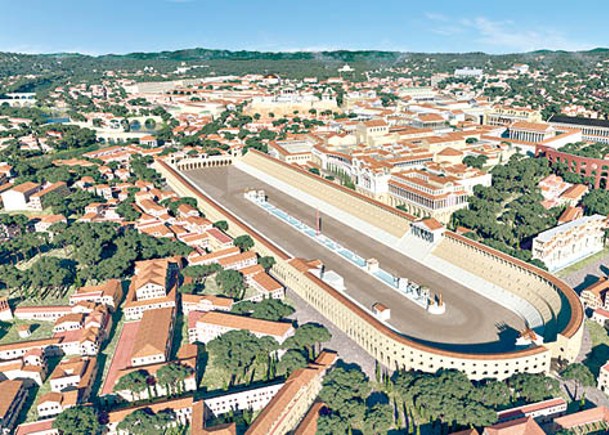 通過程式，民眾毋須親身到羅馬也能欣賞其古建築。