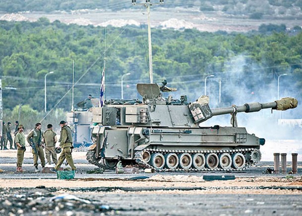 以色列在北部邊境地區集結兵力。（Getty Images圖片）