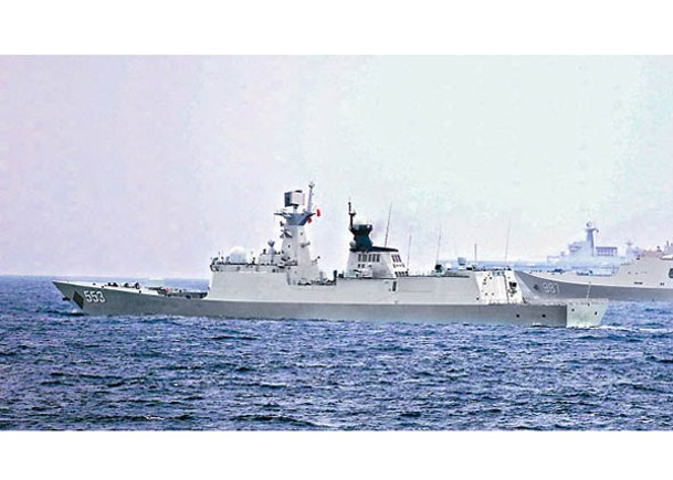 解放軍新054A型護衞艦入列