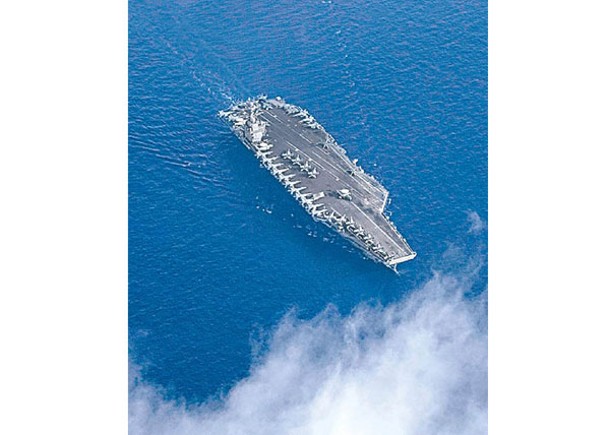 美國航空母艦福特號延長部署東地中海。