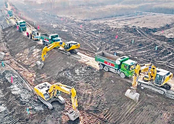 涿州啟動災後重建工程。