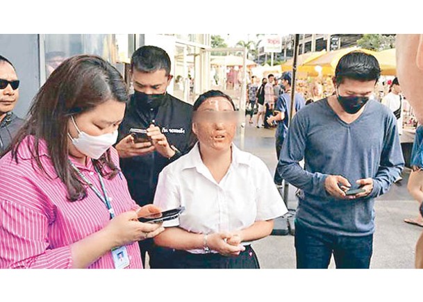 曼谷街頭近日湧現多名中國籍乞丐。