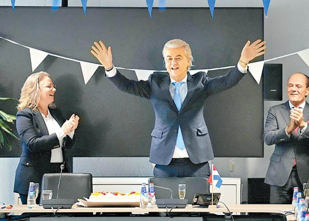 荷蘭極右派勝選  稱公投脫歐