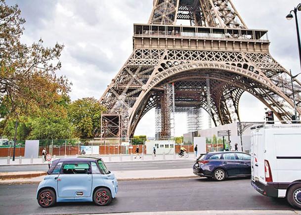 巴黎將限制車輛速度。