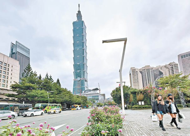 外界關注明年台灣總統選舉對兩岸局勢的影響；圖為台北市。
