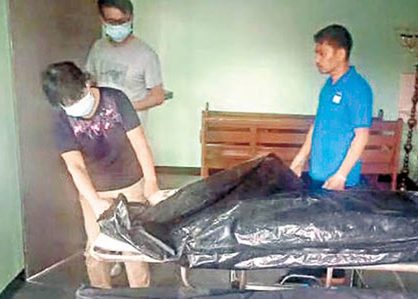 菲律賓國家警察尋獲遺體。