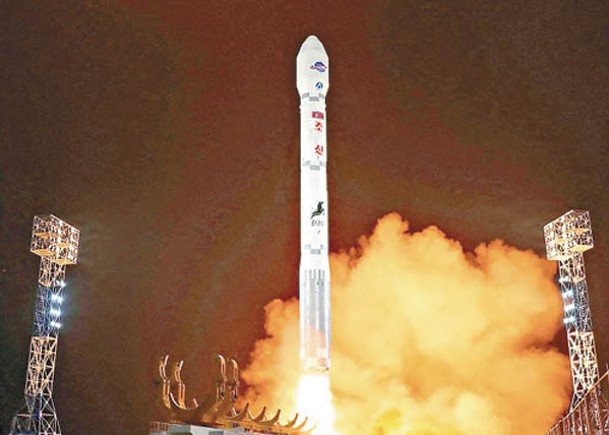 北韓上月成功發射軍事偵察衞星。