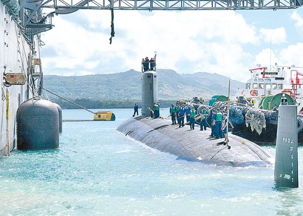 美支援艦明年抵澳洲  成維修核潛艇設施