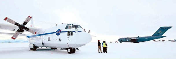 NASA向麥克默多南極站運送任務物資。