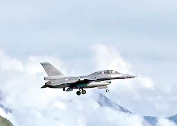 F16V戰機是台灣空軍主要作戰飛機。