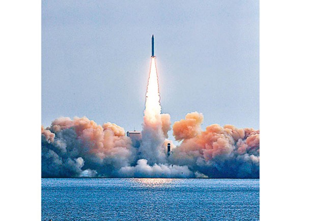 韓固體燃料火箭第3次試射成功