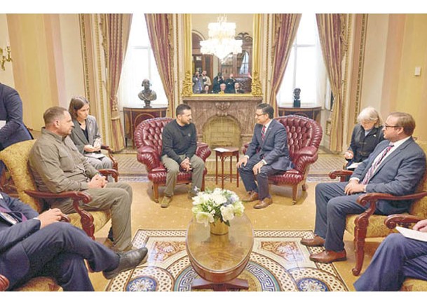 烏總統訪美索援金  共和黨要求交代用途