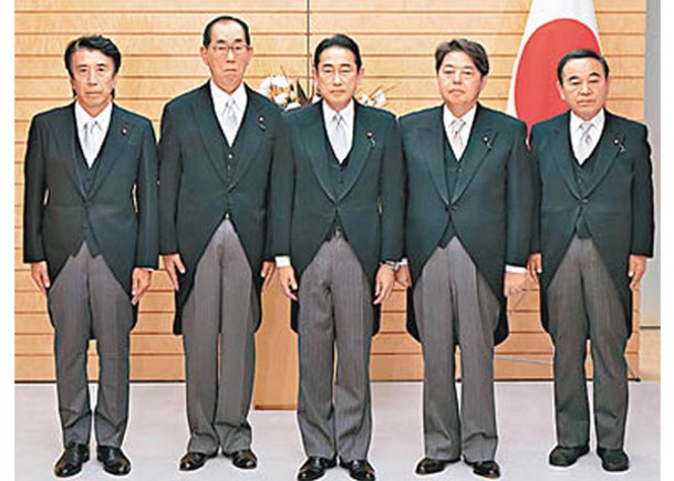 日本4新閣員上任  冀挽公眾信心