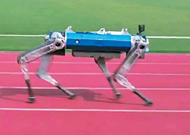 大學團隊設計的機械狗，短跑速度打破世界紀綠。