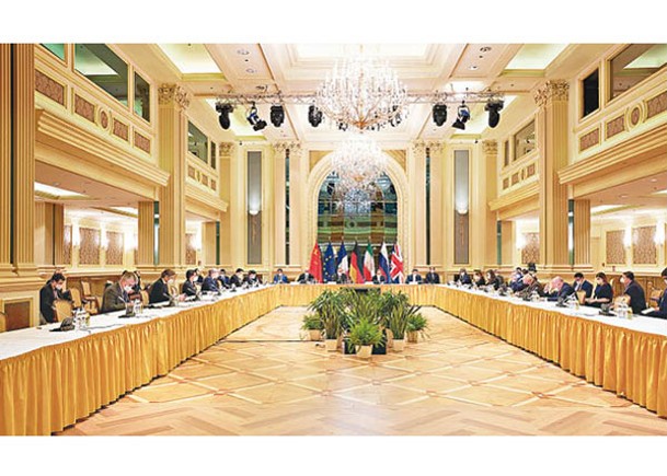 歐盟與伊朗等代表討論核協議前景。（Getty Images圖片）
