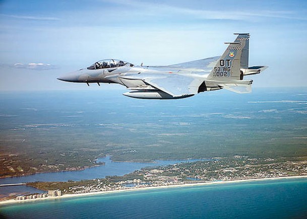 美國計劃在嘉手納空軍基地永久部署F15EX戰機（圖）。