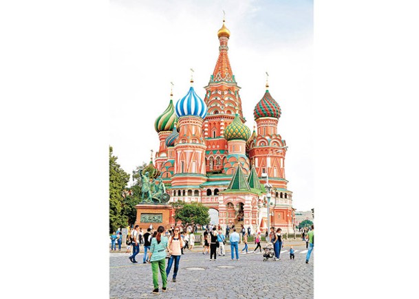 莫斯科紅場受中國遊客喜愛。（Getty Images圖片）