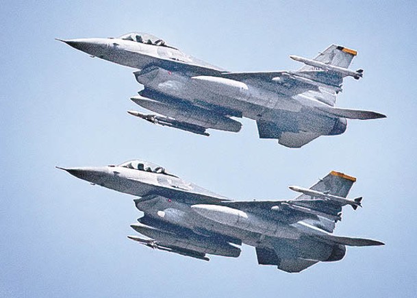 美國政府批准向菲律賓出售F16戰機。（Getty Images圖片）