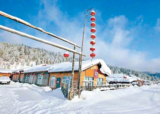 黑龍江雪鄉國家森林公園在冬季成為賞雪熱門地。