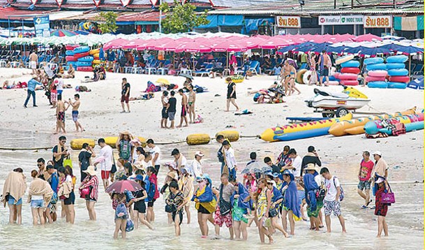 泰國芭堤雅是中國遊客的熱門旅遊地點之一。（Getty Images圖片）
