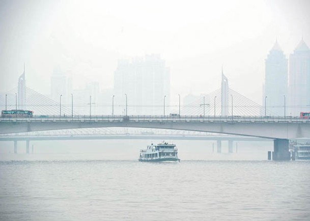 去年珠江水運經濟全面恢復。（中新社圖片）