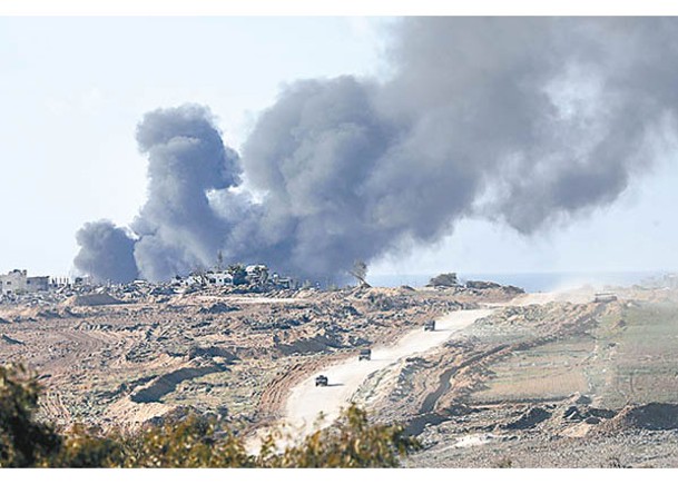 加薩戰事仍未平息。（Getty Images圖片）