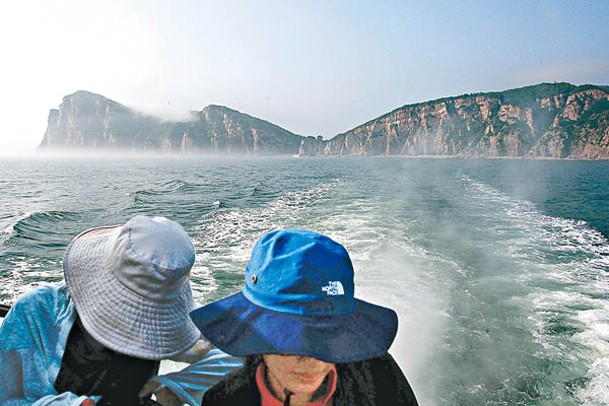 白翎島位於韓朝邊界。（Getty Images圖片）