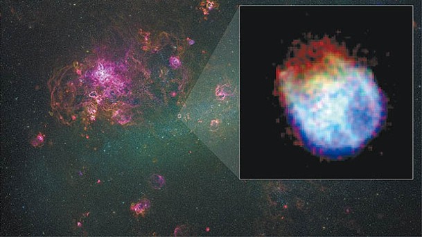 N132D是大麥哲倫雲中最亮的X射線源之一。
