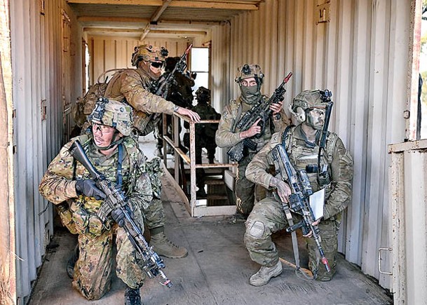 日本自衞隊和澳洲國防軍料將加強合作。