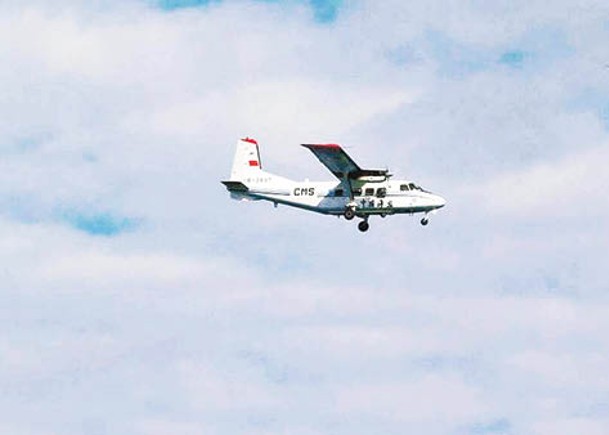 運12運輸機疑飛過馬祖上空。