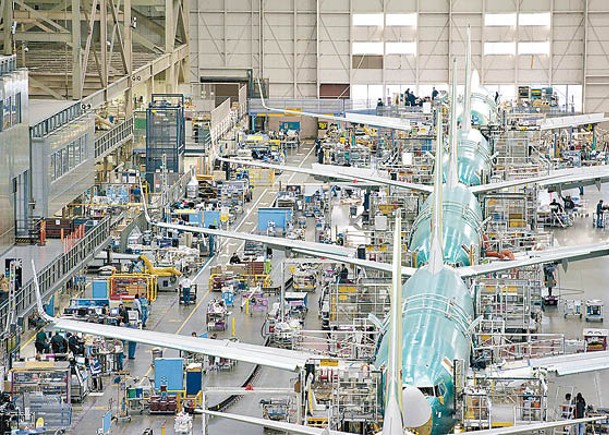 波音737西雅圖廠房停工一日  檢討品質
