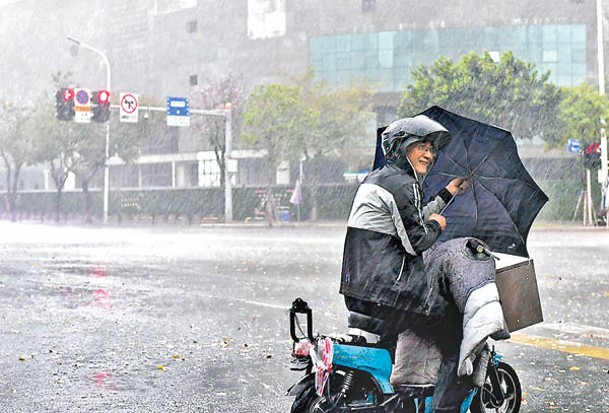 福建：福州去年迎來大雨。（中新社圖片）