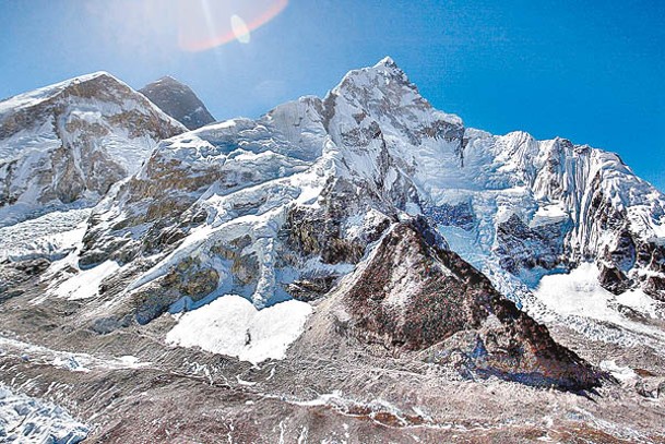 珠穆朗瑪峰是世界最高峰。（Getty Images圖片）