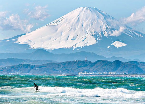 富士山是熱門旅遊景點。（Getty Images圖片）