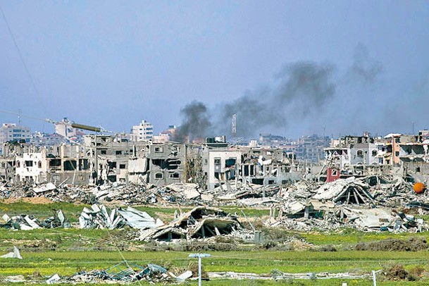 以軍續進攻及炮擊加薩地帶。（Getty Images圖片）