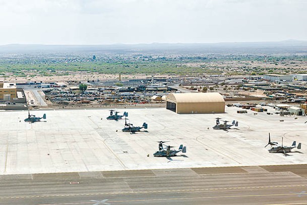 美國在吉布提設有軍事基地。（Getty Images圖片）
