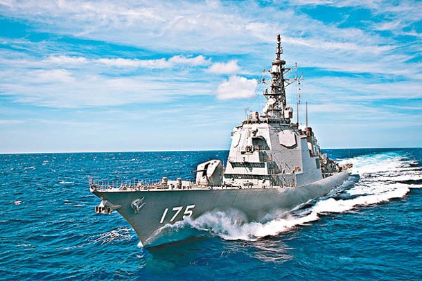 日本神盾驅逐艦部署日本海，隨時攔截北韓導彈。