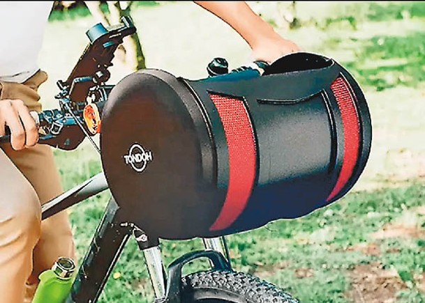 潮流創意：桶形單車籃  堅固耐衝擊