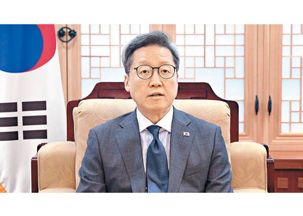 鄭在浩稱南韓希望維護台海和平穩定。