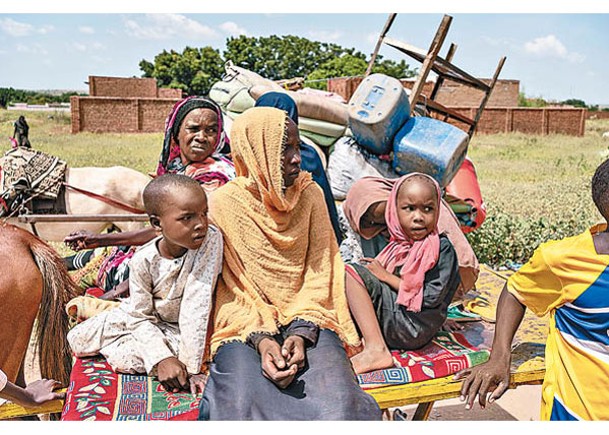 蘇丹內戰造成民眾流離失所。（Getty Images圖片）